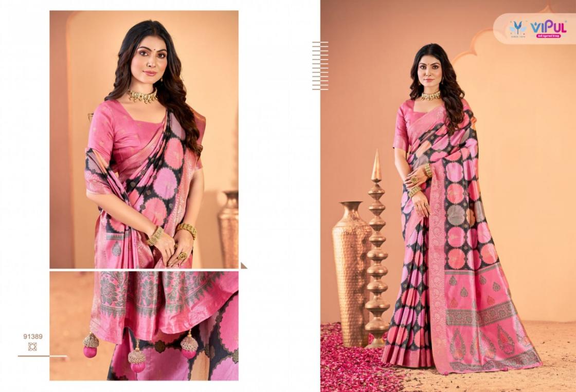 angora silk by vipul fashion 91386-91391 shop trendy silk sarees 