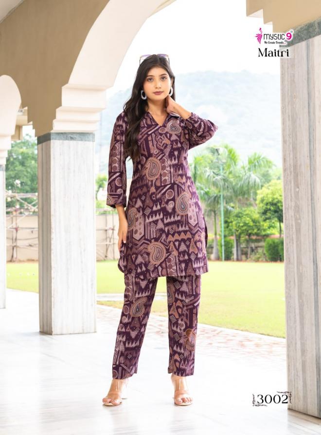 maitri vol 3 by mystic9 vertican readymade co-ord set online shopping 