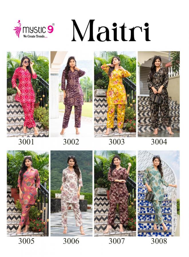 maitri vol 3 by mystic9 vertican readymade co-ord set online shopping 