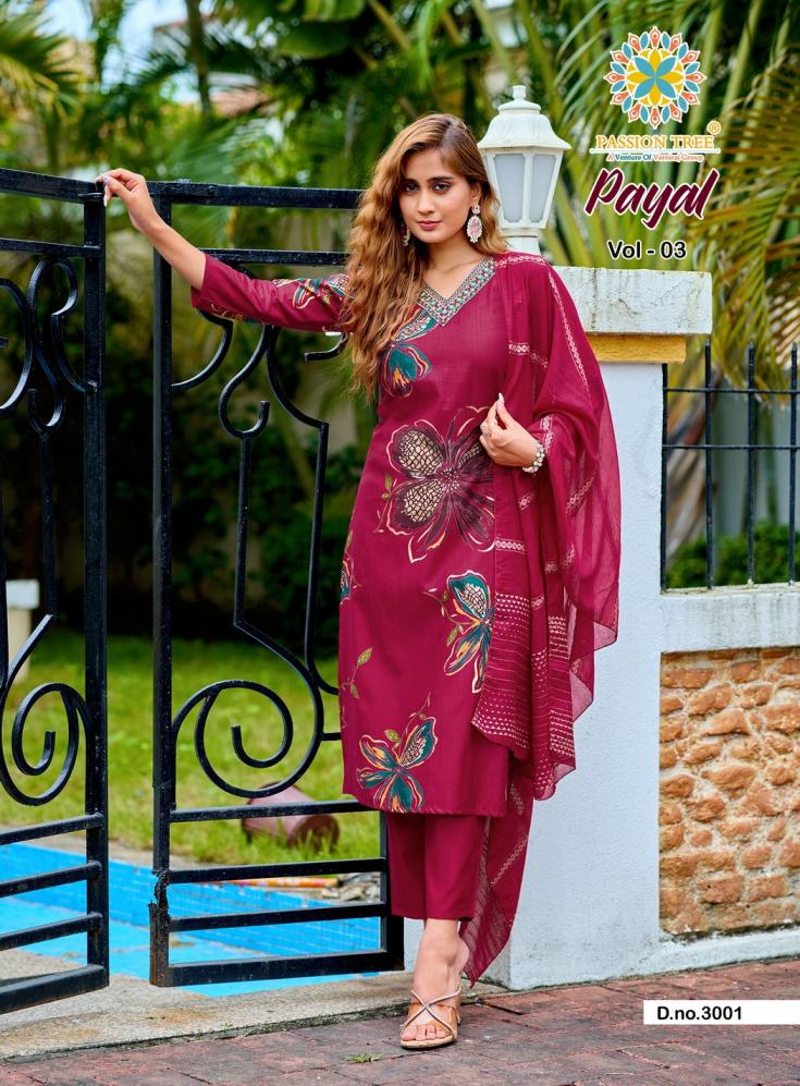 passion tree payal vol 3 fully stitch vetican print big size suits online shopping