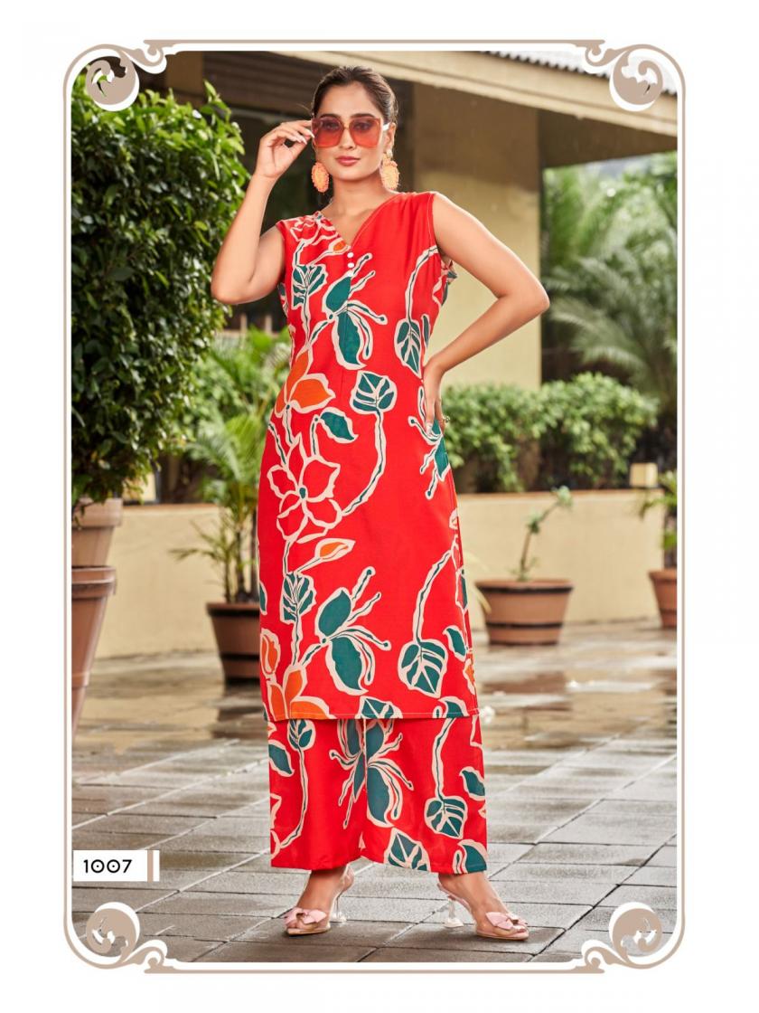 sankheswer tetema rayon fully stitch shop trendy co-ord sets