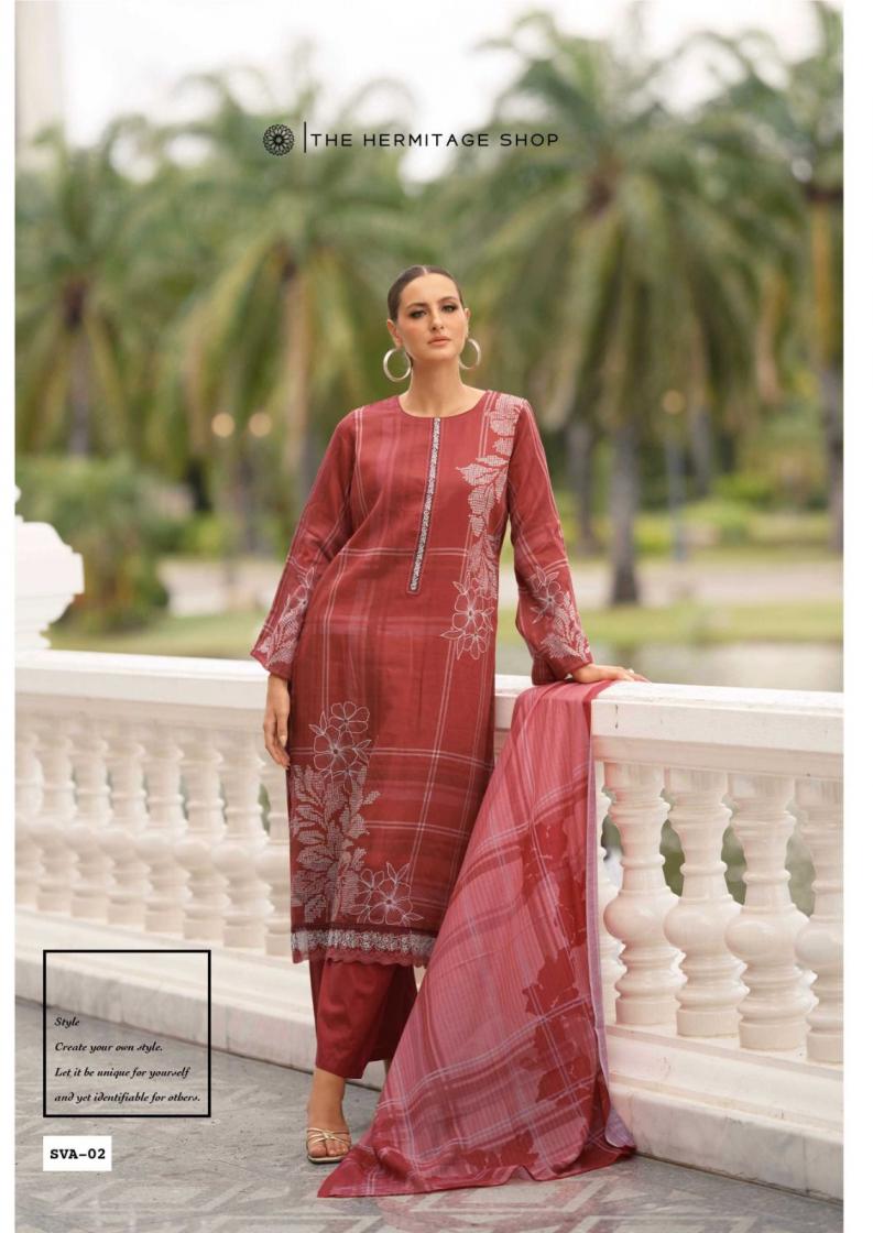 the hermitage shop sva viscose lawn full stitch casual plus size salwar kameez 