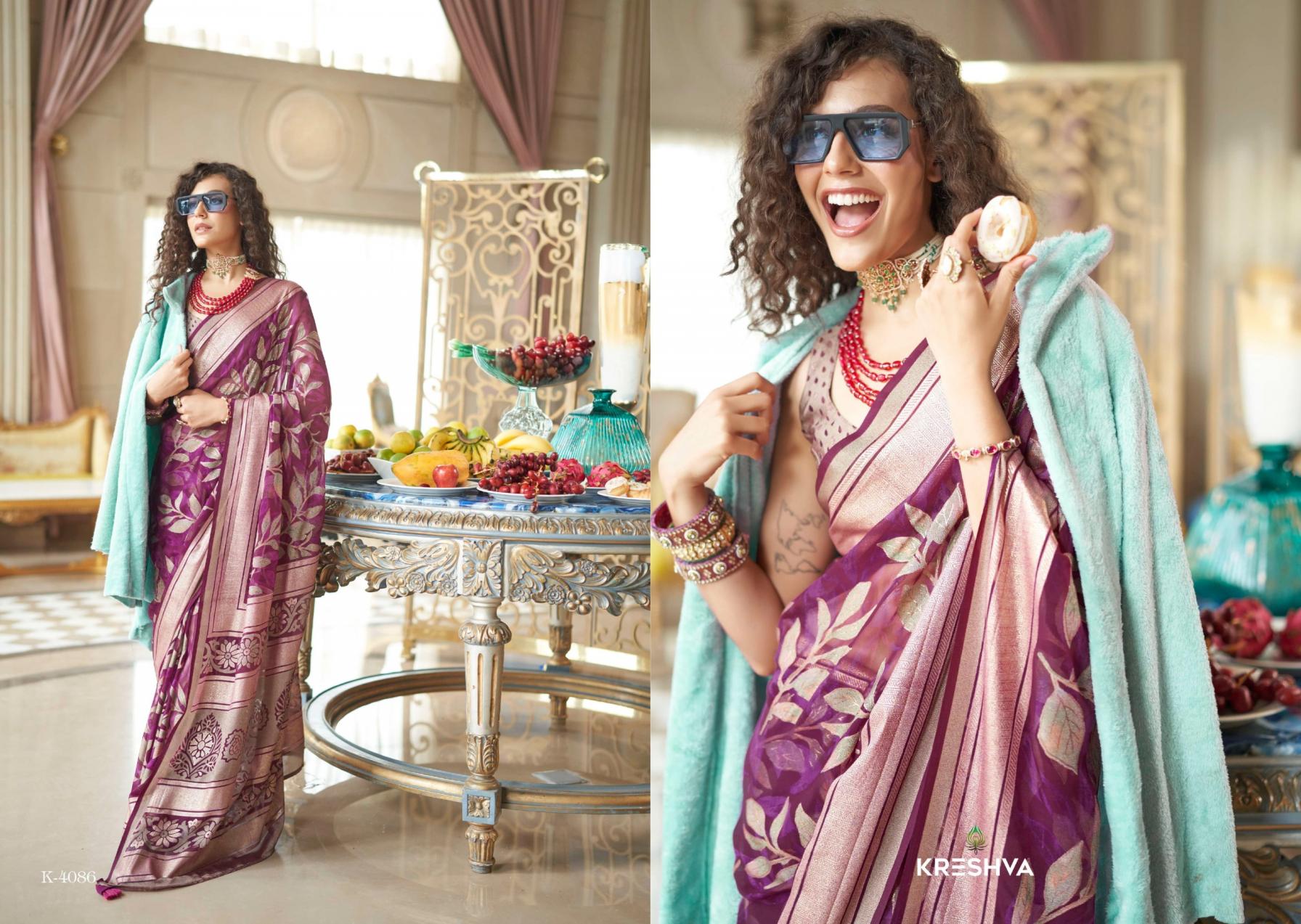 the moments by kreshva georgette shop trendy saree online 