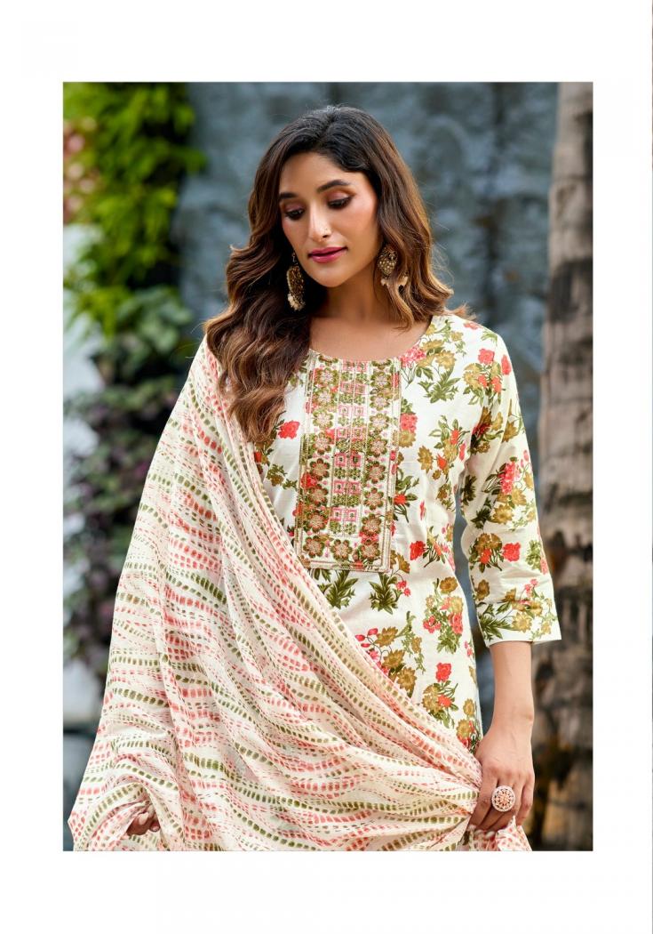 trendy cotton vol 1 by vaniska colourpix cotton readymade big size pretty suit for womens 