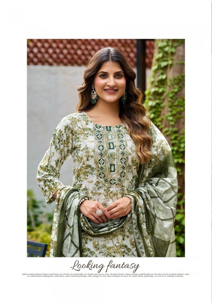 trendy cotton vol 1 by vaniska colourpix cotton readymade big size pretty suit for womens 