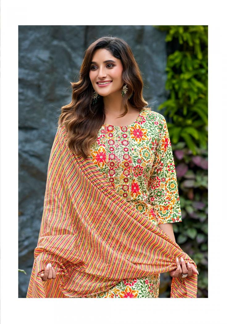 trendy cotton vol 1 by vaniska colourpix cotton readymade big size pretty suit for womens 