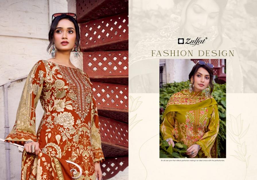 jannat by zulfat readymade pretty look big size suit for womens 
