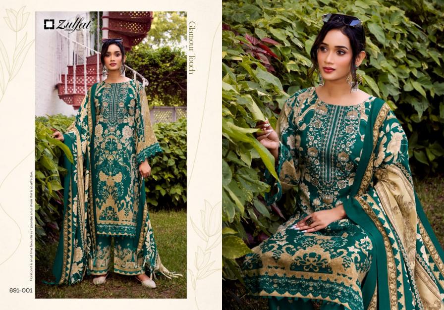 jannat by zulfat readymade pretty look big size suit for womens 