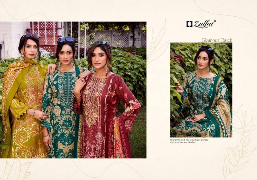 jannat by zulfat readymade pretty look big size suit for womens 