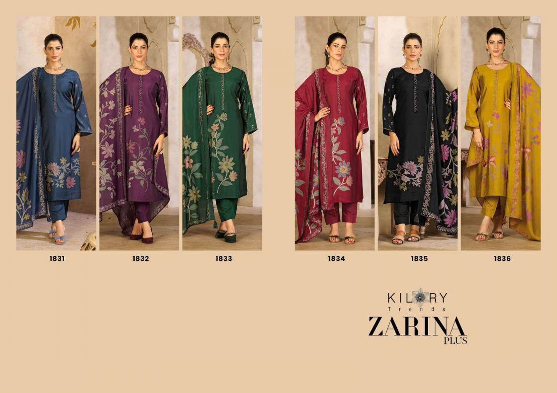 kilory trends zarina plus muslin silk suits online shopping