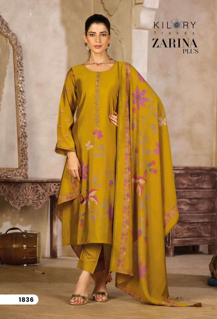 kilory trends zarina plus muslin silk suits online shopping