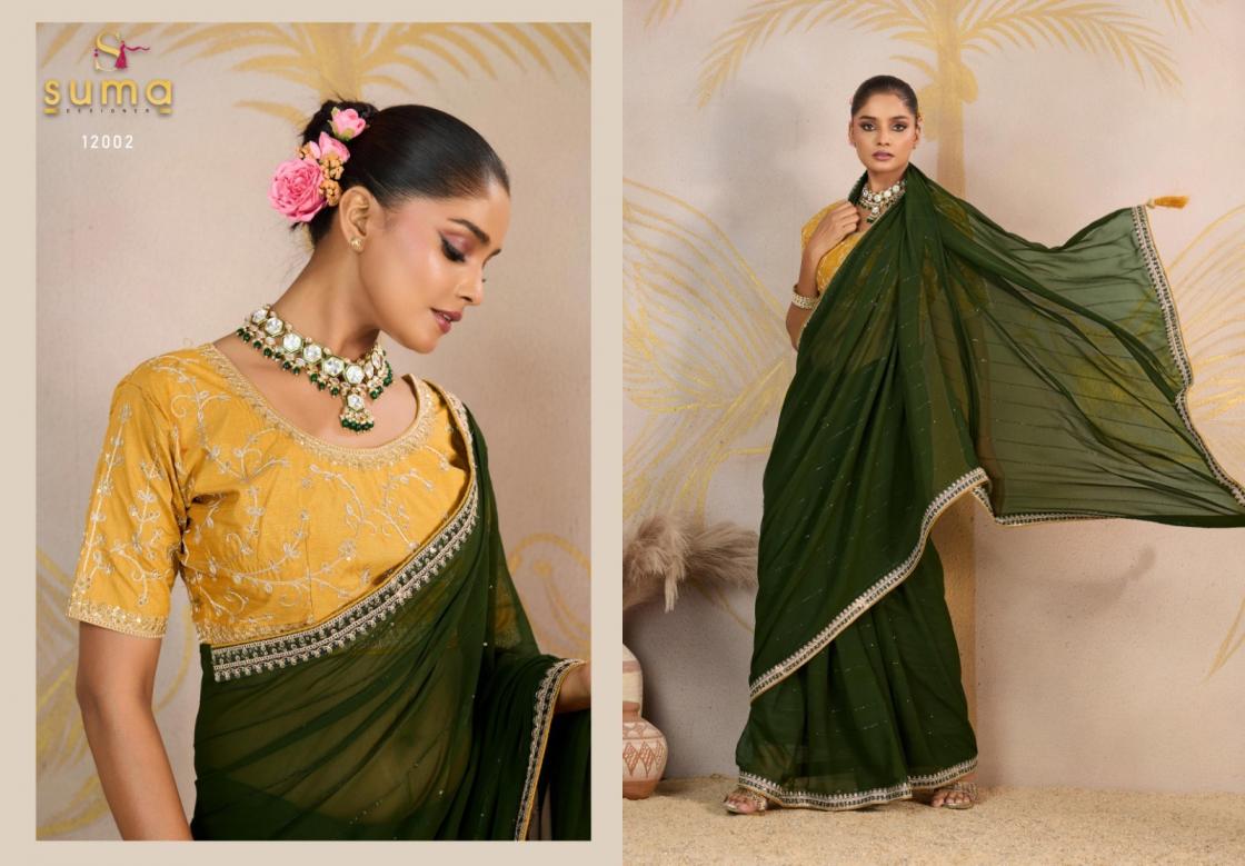 suma jiya georgette shop trendy saree for womens 