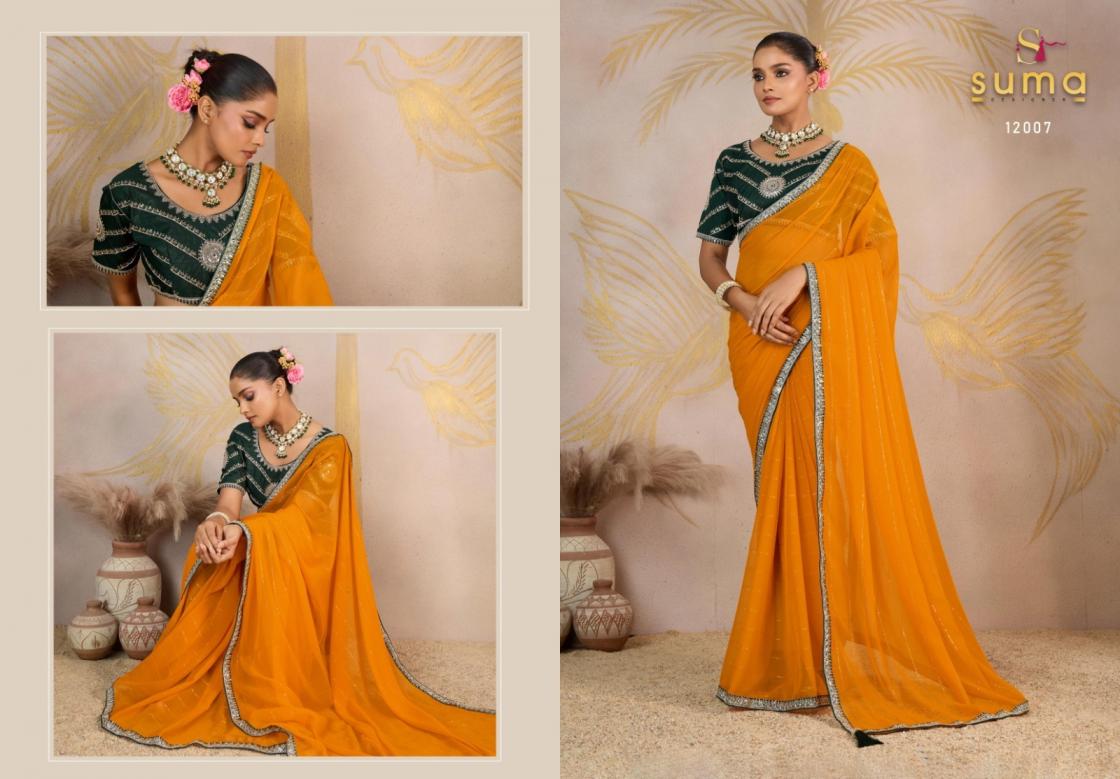 suma jiya georgette shop trendy saree for womens 