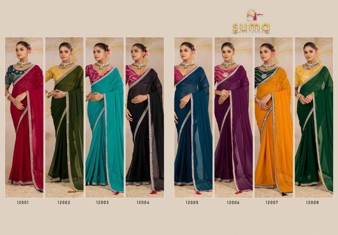 suma jiya georgette shop trendy saree for womens 