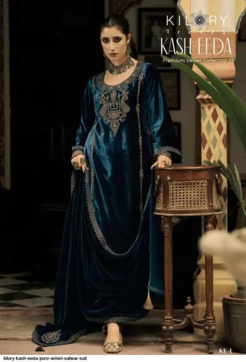 kasheeda by kilory trends winter velvet fully stitch modern big size salwar kameez 