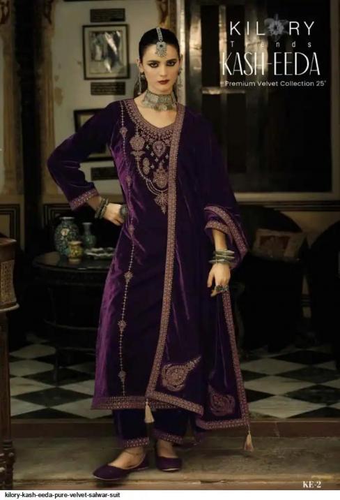 kasheeda by kilory trends winter velvet fully stitch modern big size salwar kameez 