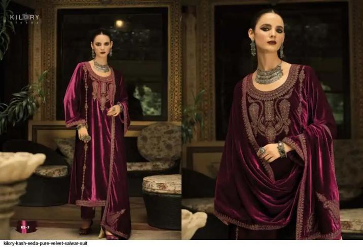 kasheeda by kilory trends winter velvet fully stitch modern big size salwar kameez 