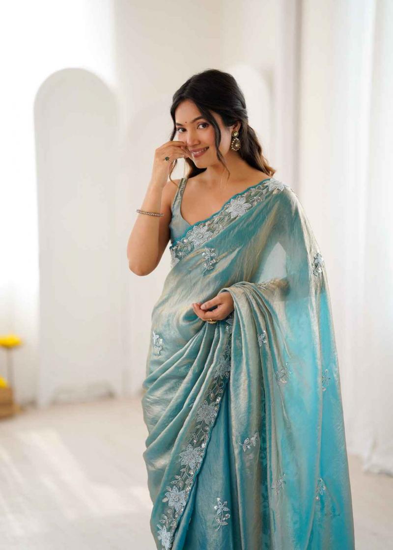 kc 913 fendy satin silk shop trendy sarees online at affordable prices