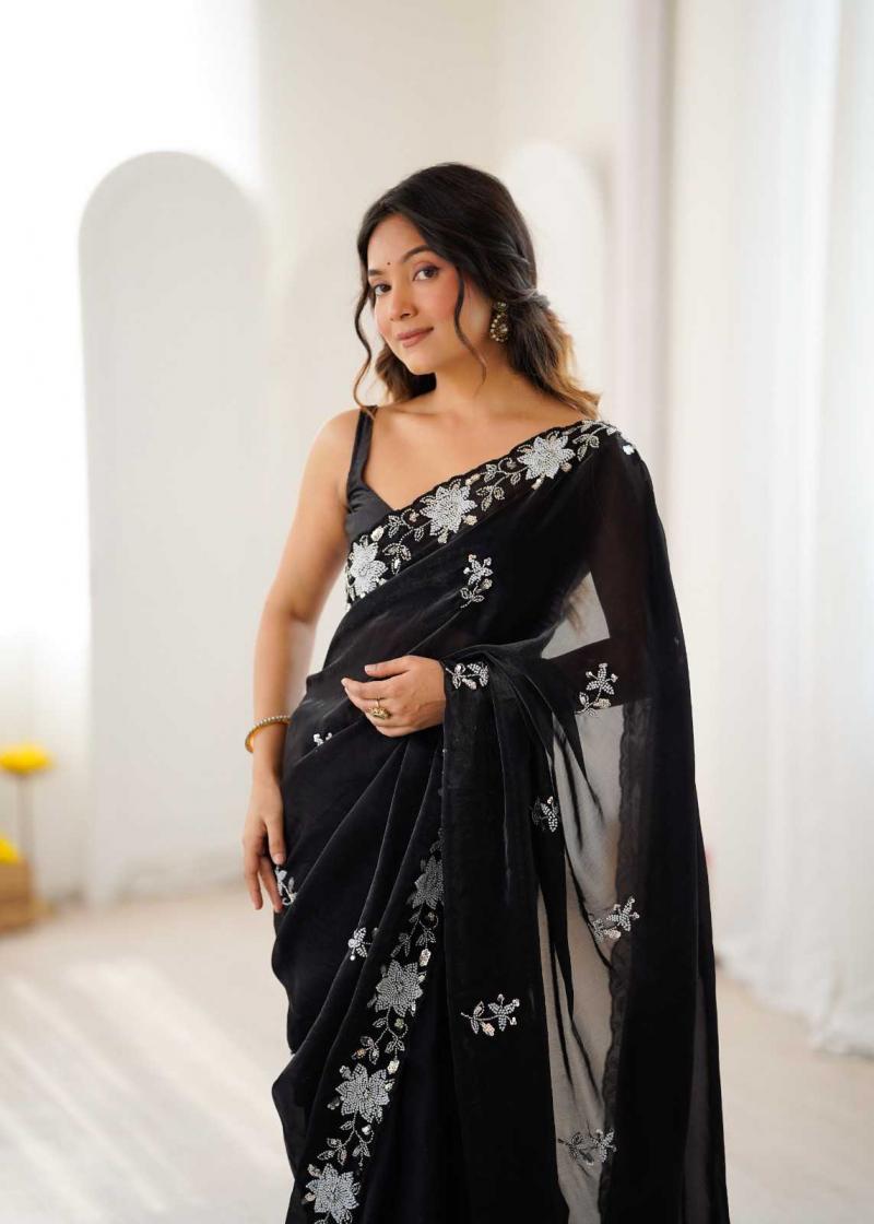 kc 913 fendy satin silk shop trendy sarees online at affordable prices