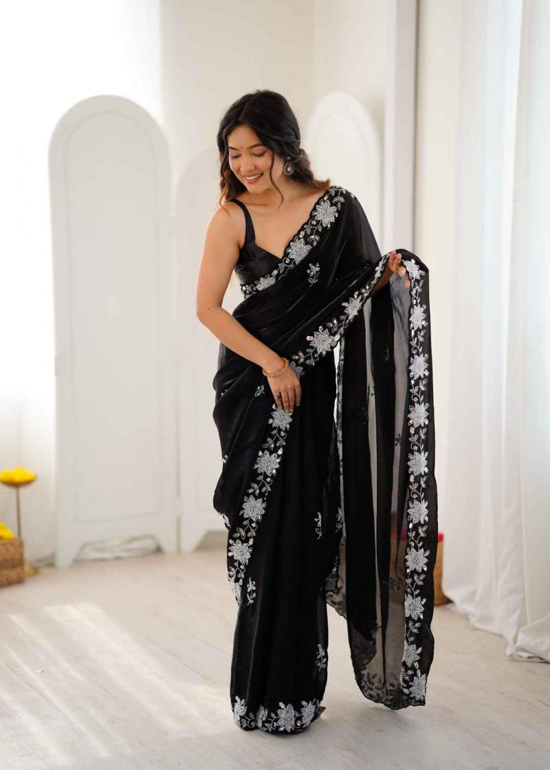 kc 913 fendy satin silk shop trendy sarees online at affordable prices