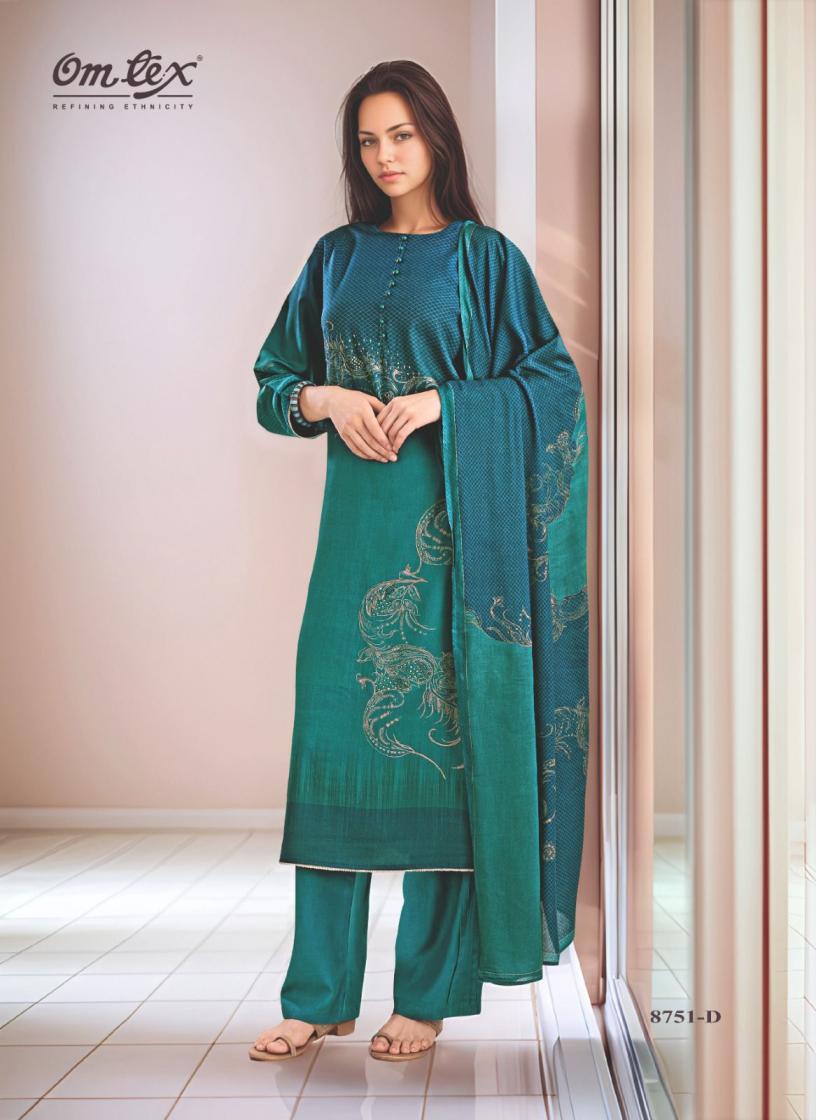 omtex bianca shop trendy pashmina winter readymade suit for womens 