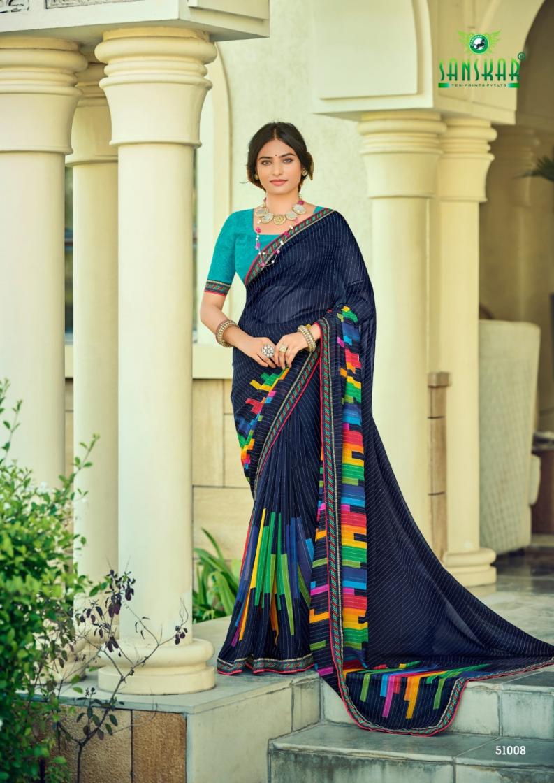 sanskar tex prints soch georgette shop trendy saree online at affordable prices
