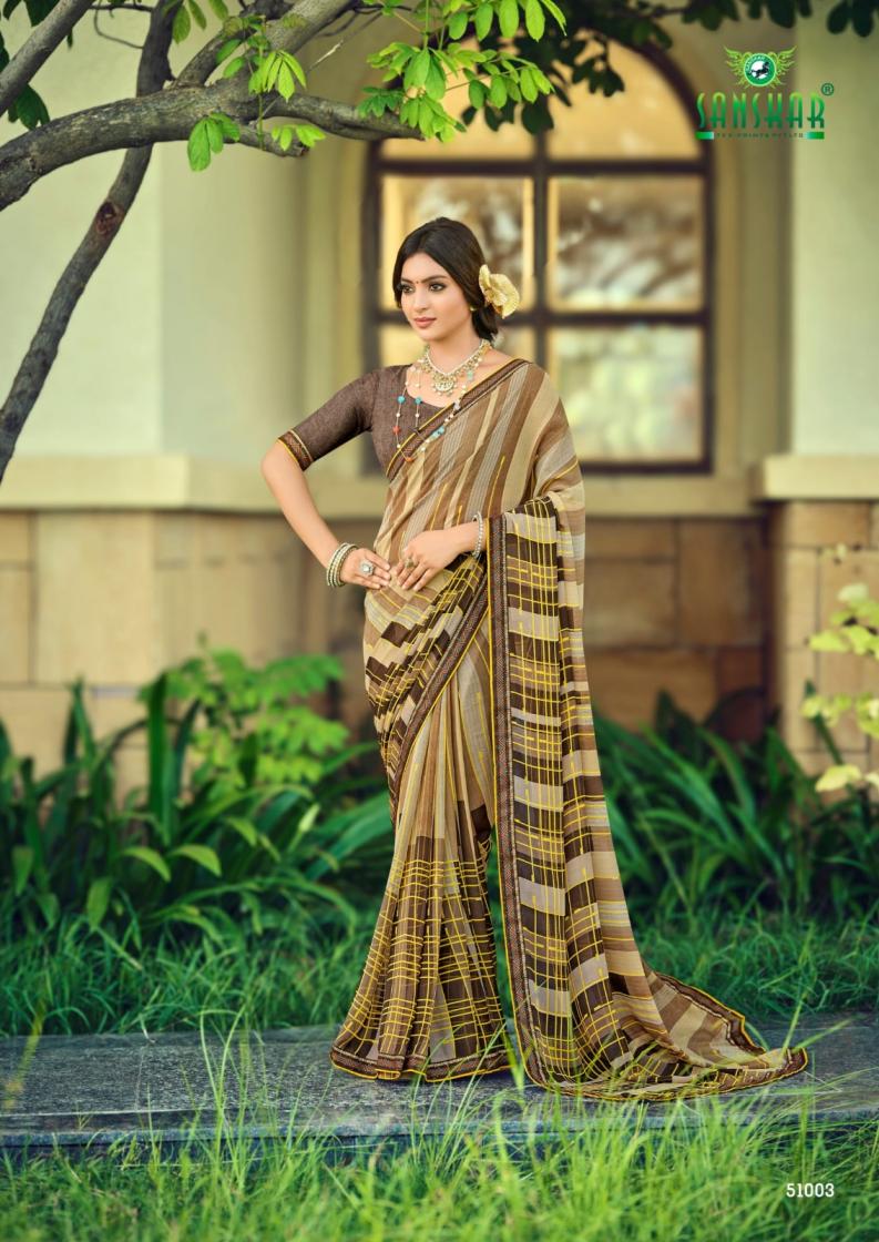sanskar tex prints soch georgette shop trendy saree online at affordable prices