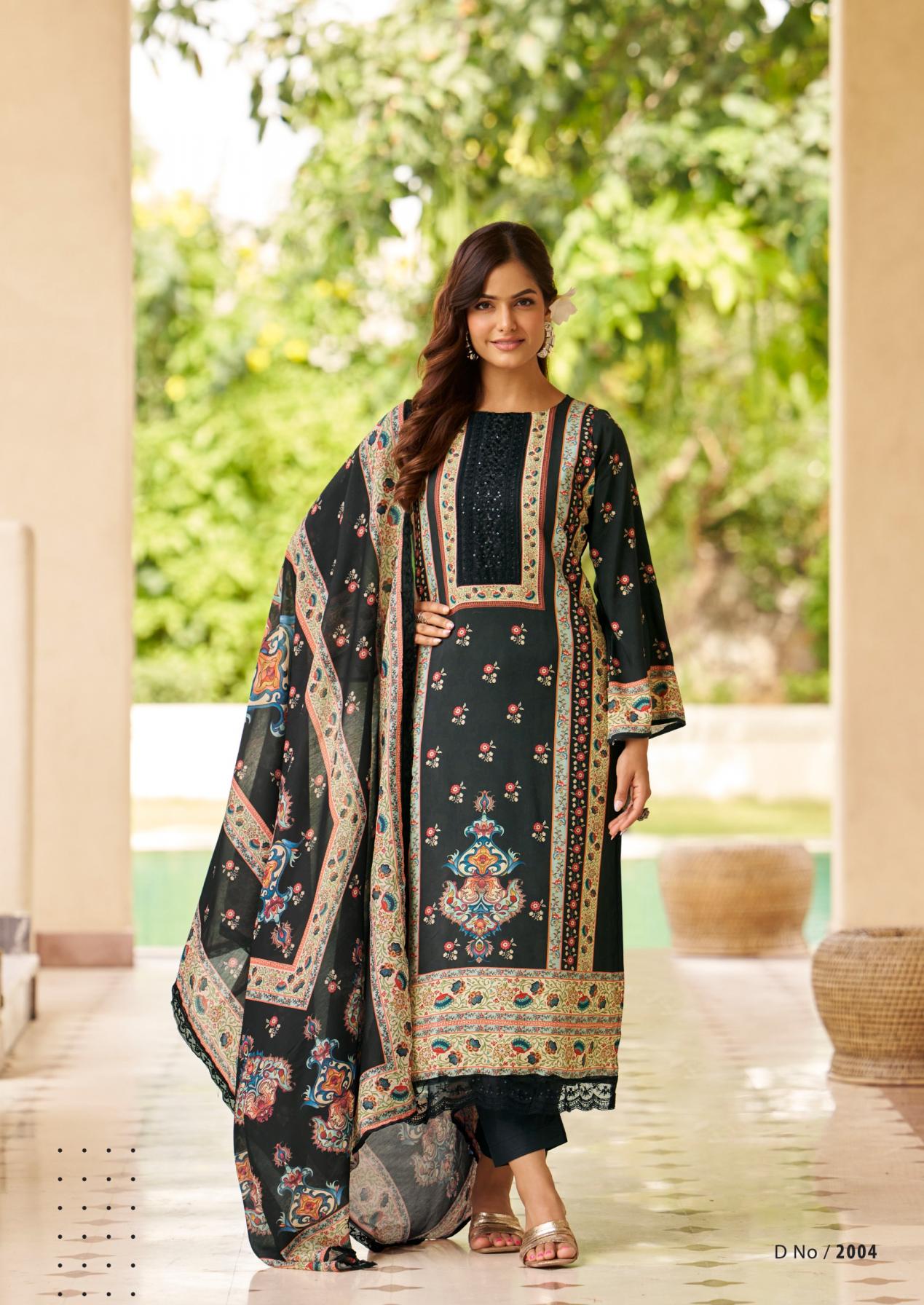 the hermitage shop bagh vol 5 viscose lawn modern pakistani dress materials  