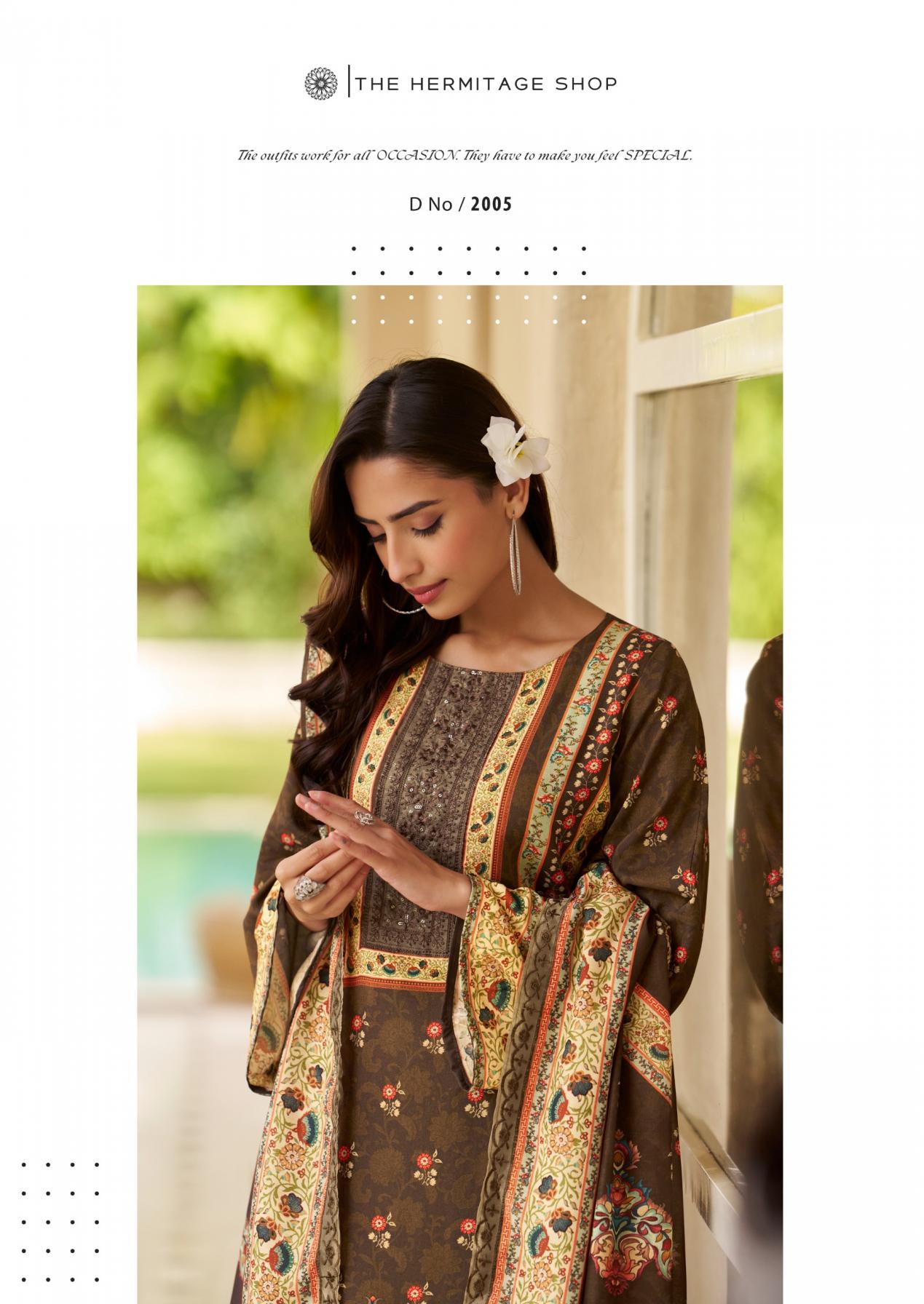 the hermitage shop bagh vol 5 viscose lawn modern pakistani dress materials  