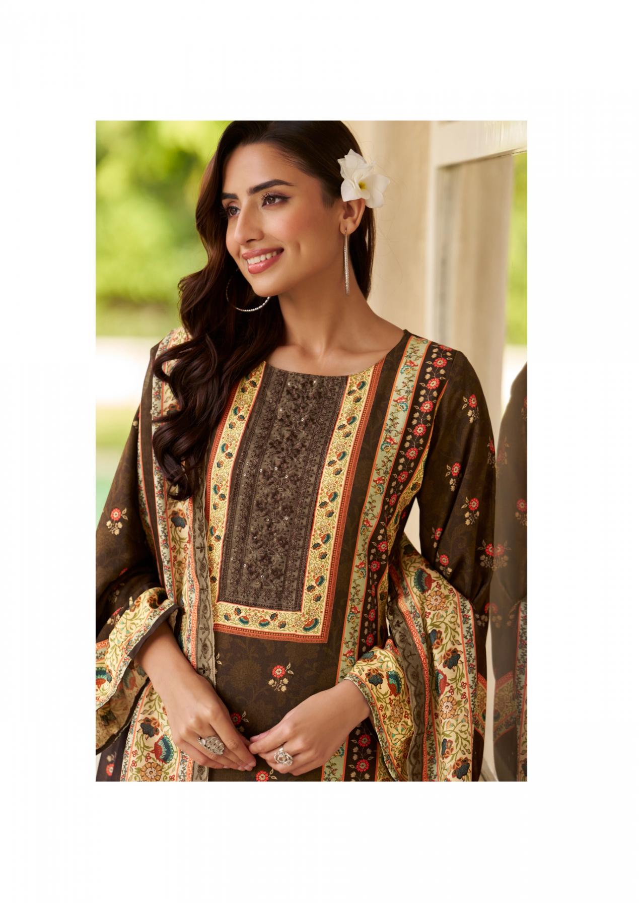 the hermitage shop bagh vol 5 viscose lawn modern pakistani dress materials  