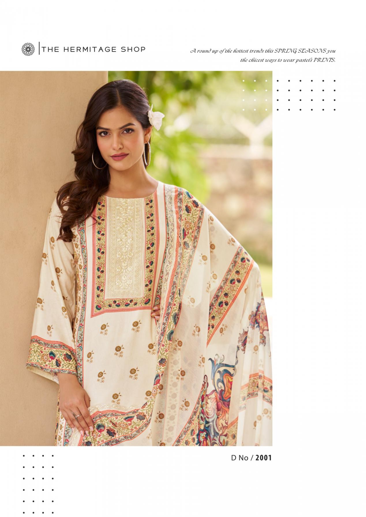 the hermitage shop bagh vol 5 viscose lawn modern pakistani dress materials  