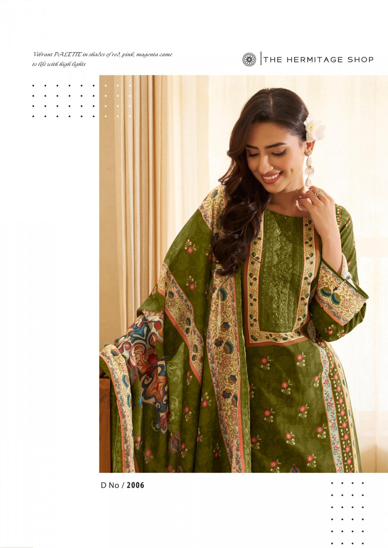 the hermitage shop bagh vol 5 viscose lawn modern pakistani dress materials  