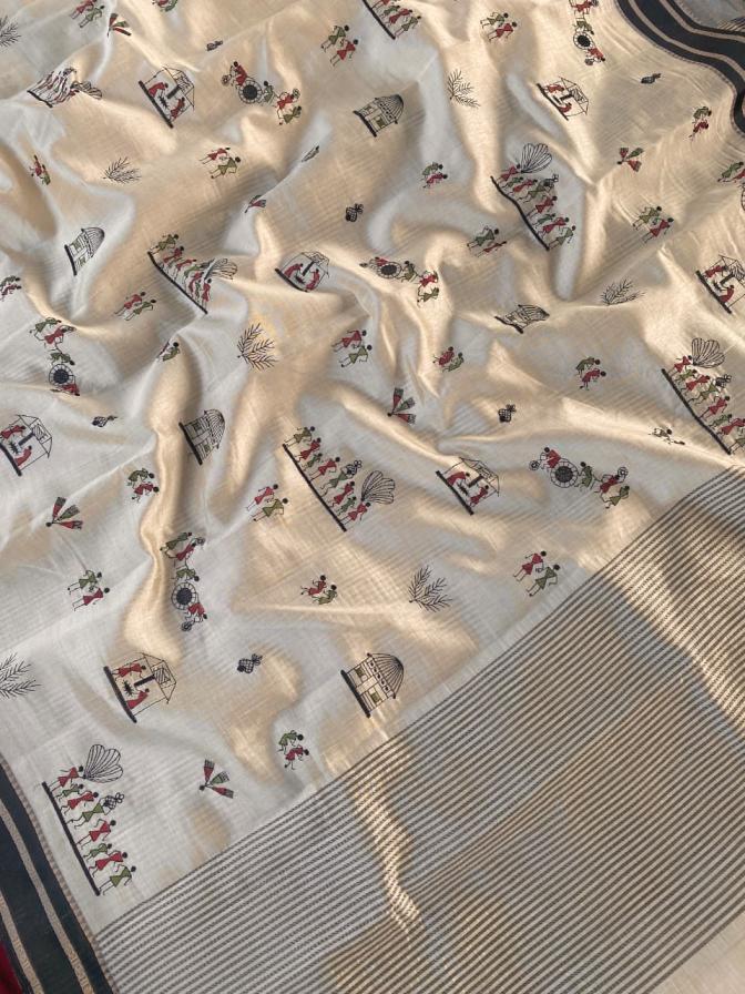 3010 shop trendy tussar silk saree for womens 