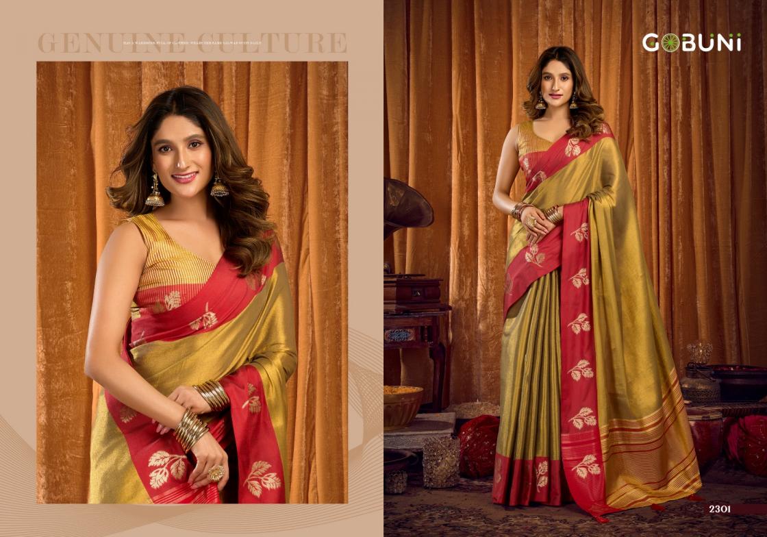 gobuni sumathi soft tissue shop glamorous styles saree wholesaler 