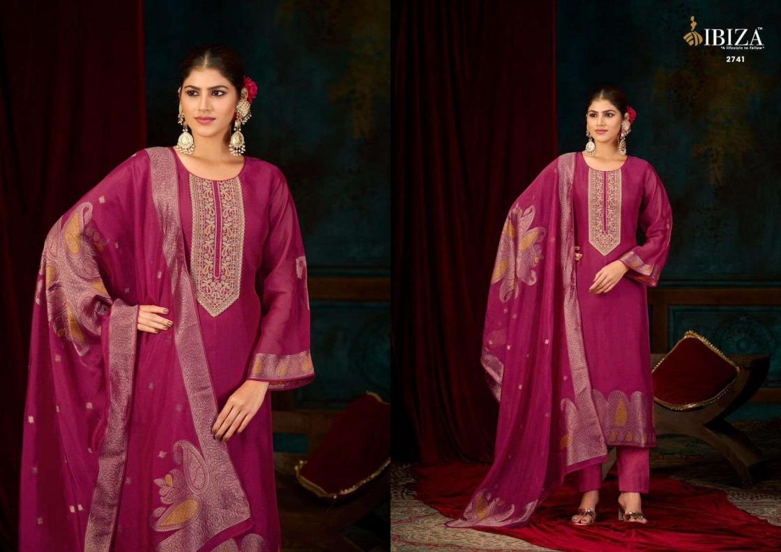 ibiza nova vol 2 banglory silk jacquard shop stunning unstitch suits 