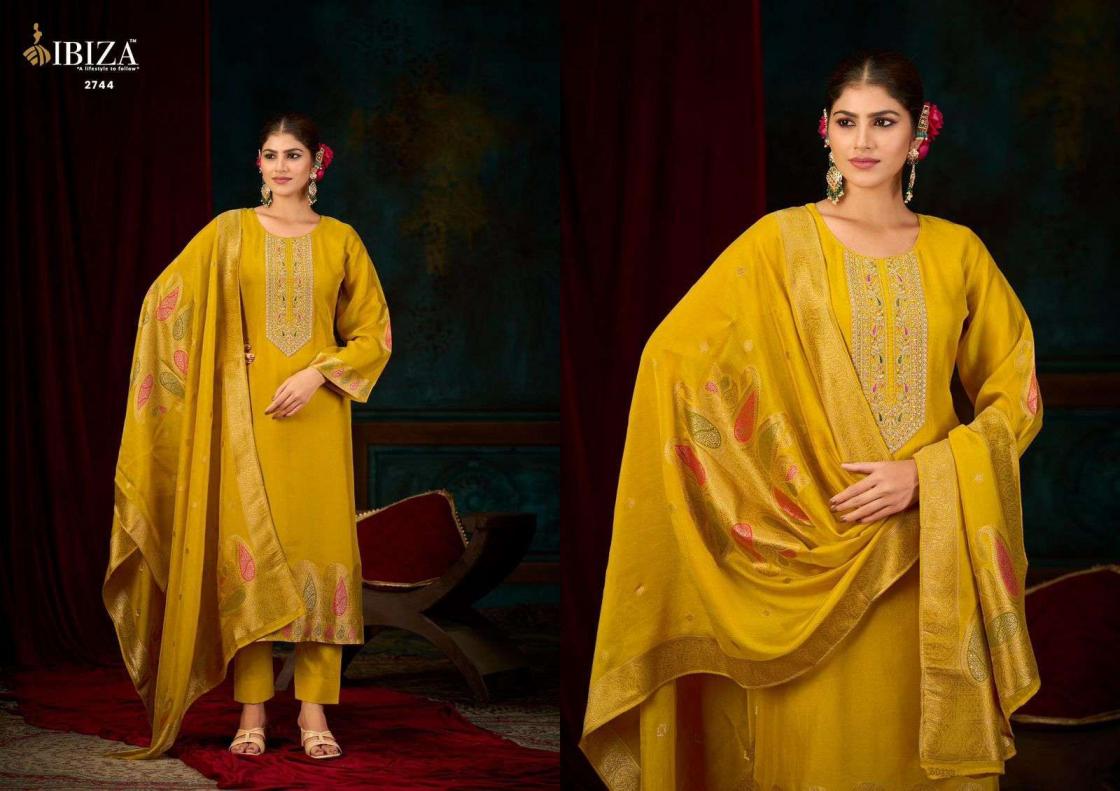 ibiza nova vol 2 banglory silk jacquard shop stunning unstitch suits 