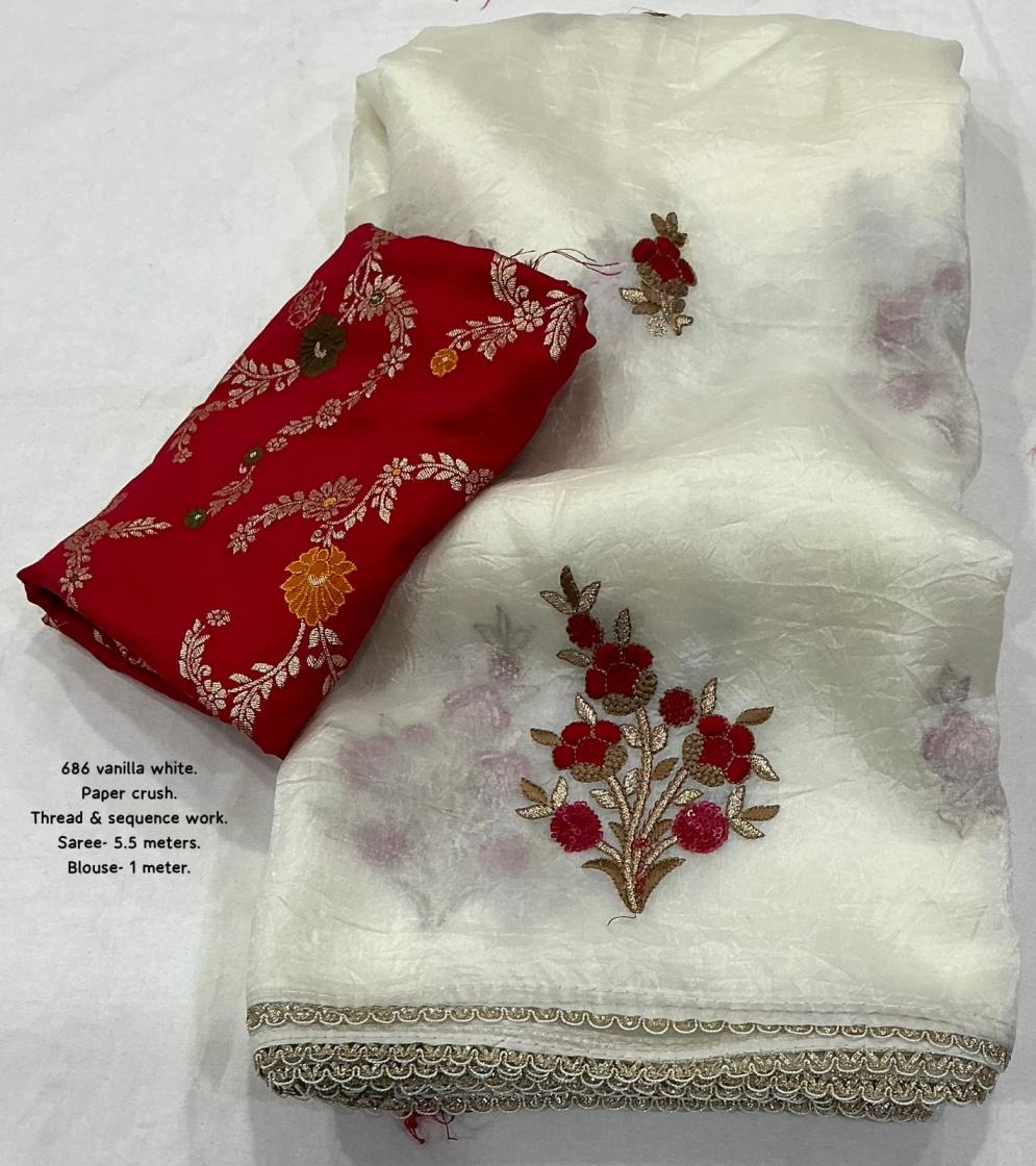 kc 686 paper crush shop trendy saree for womens 