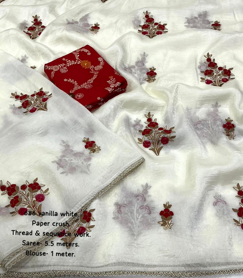 kc 686 paper crush shop trendy saree for womens 