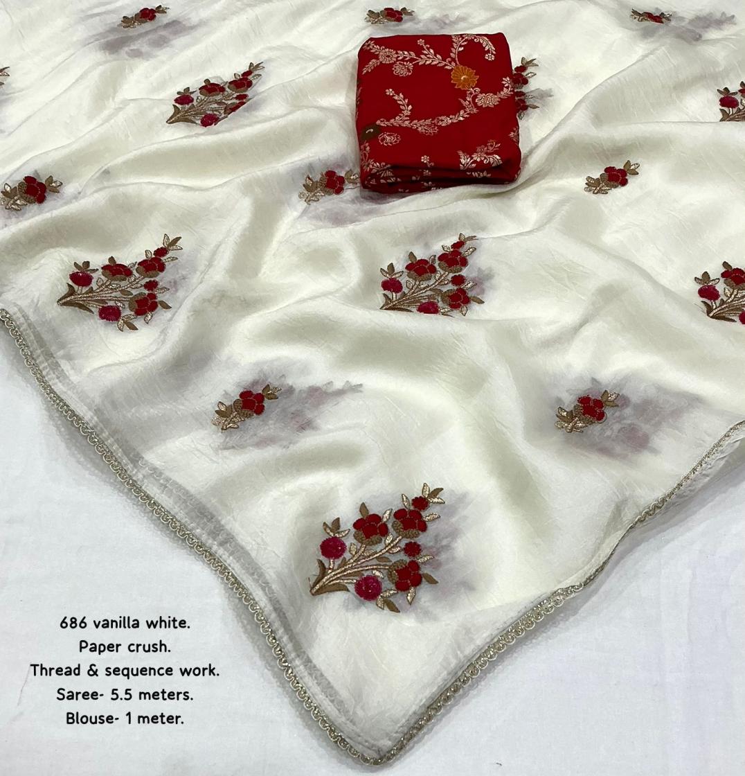 kc 686 paper crush shop trendy saree for womens 