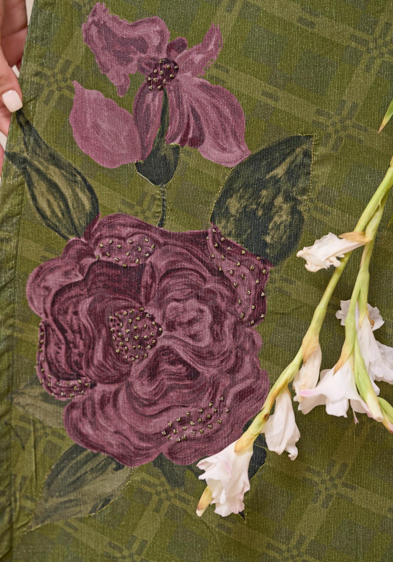 rosemary by t & m designer corduroy pretty look suit for womens 