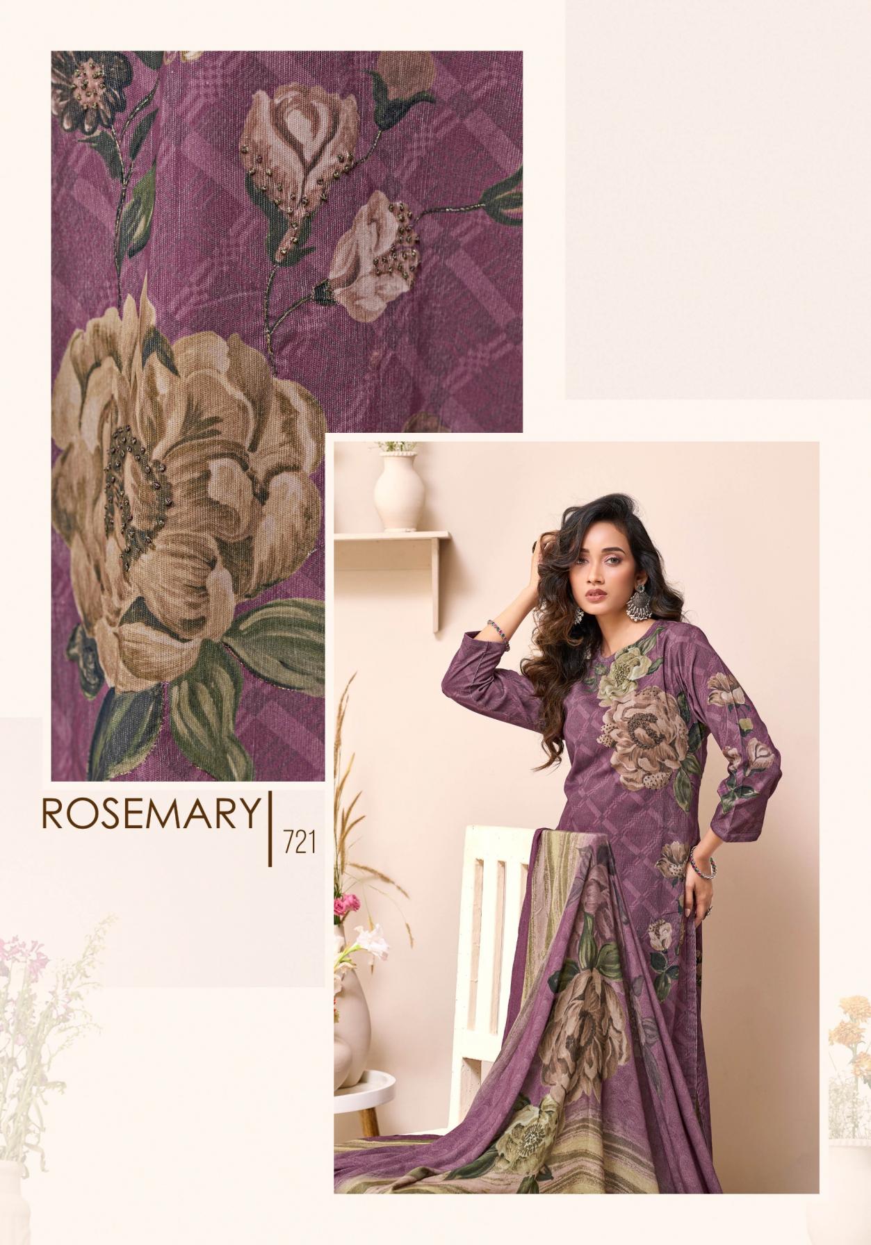 rosemary by t & m designer corduroy pretty look suit for womens 
