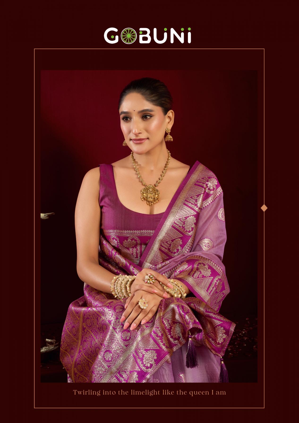 shivika by gobuni modal banarasi shop stunning sarees for any occasion