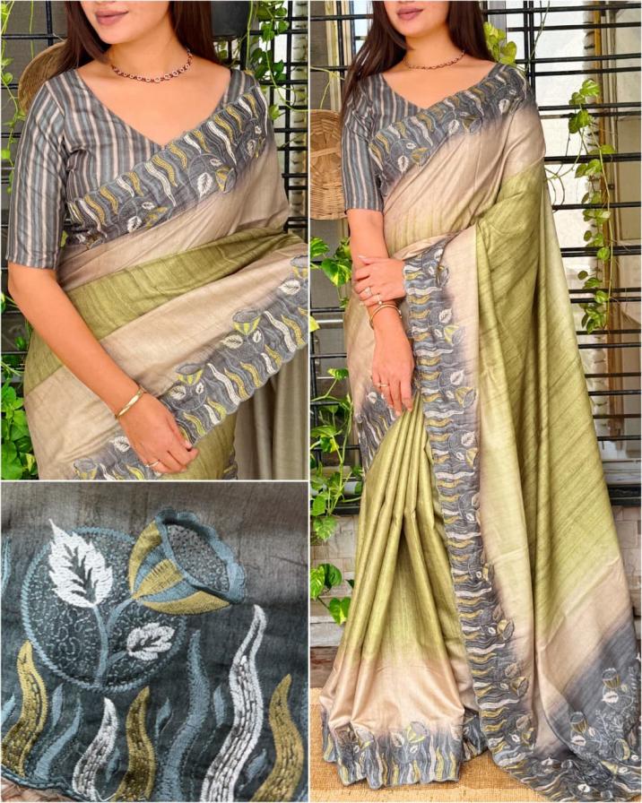 suhani tusser cotton shop trendy sarees online at affordable prices