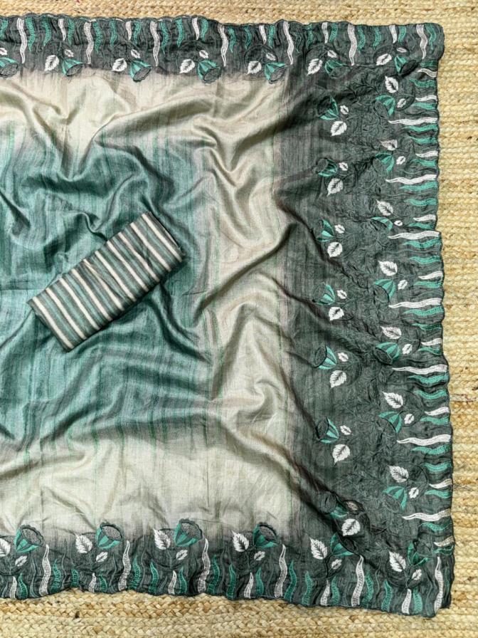 suhani tusser cotton shop trendy sarees online at affordable prices