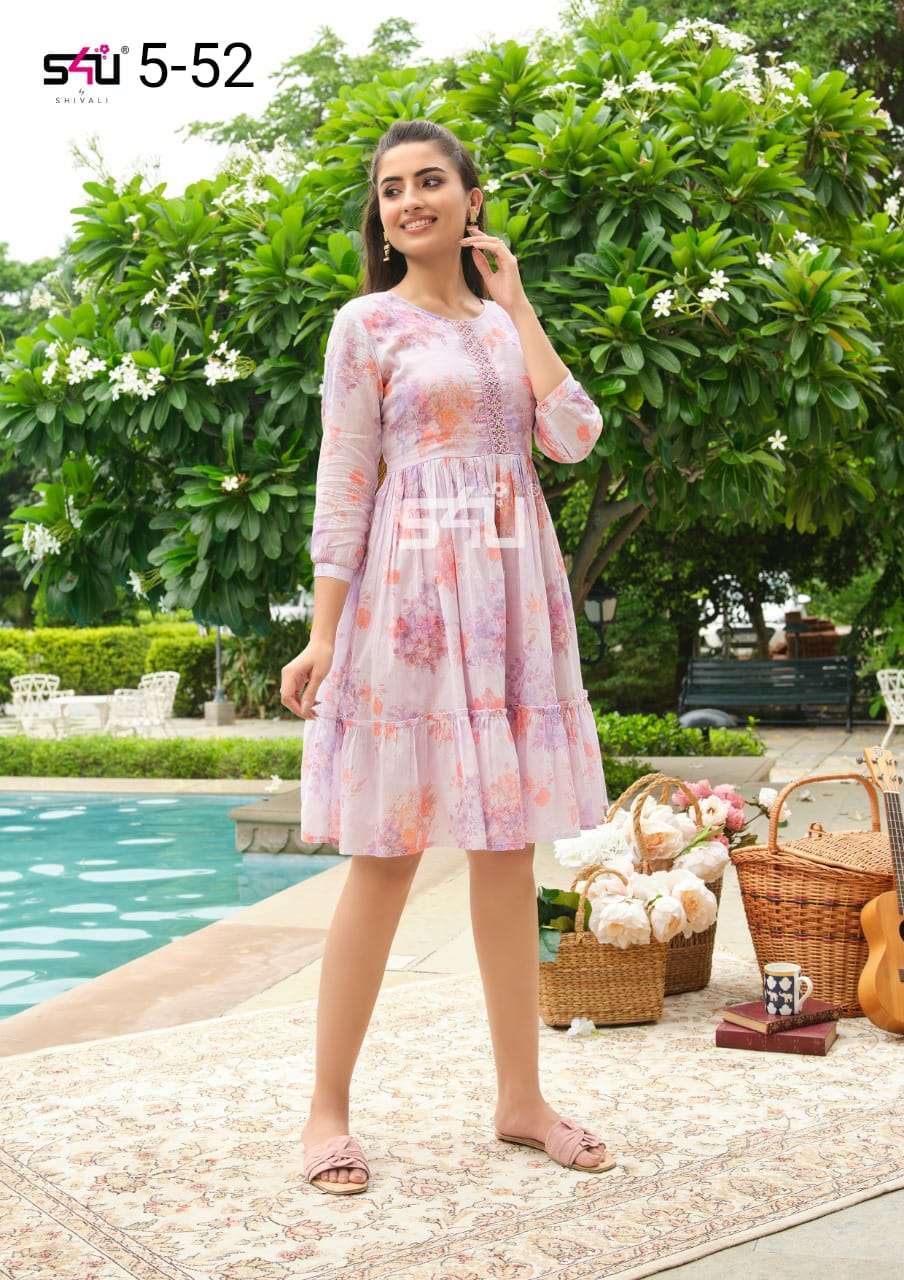 s4u pr 52 combo set of style kurti with multiple size