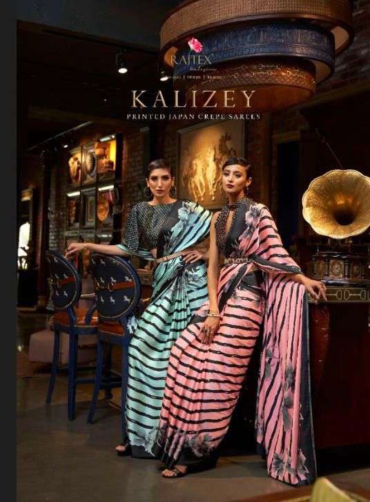 rajtex kalizey series 246001-246018 fancy sarees collection