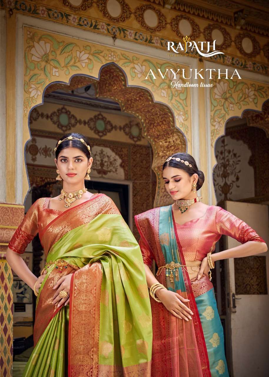 avyuktha silk by rajpath banarasi handloom silk traditional wear saree