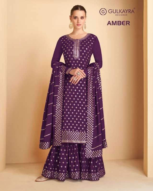 gulkayra designer amber free size stitched readymade outfits dresses 