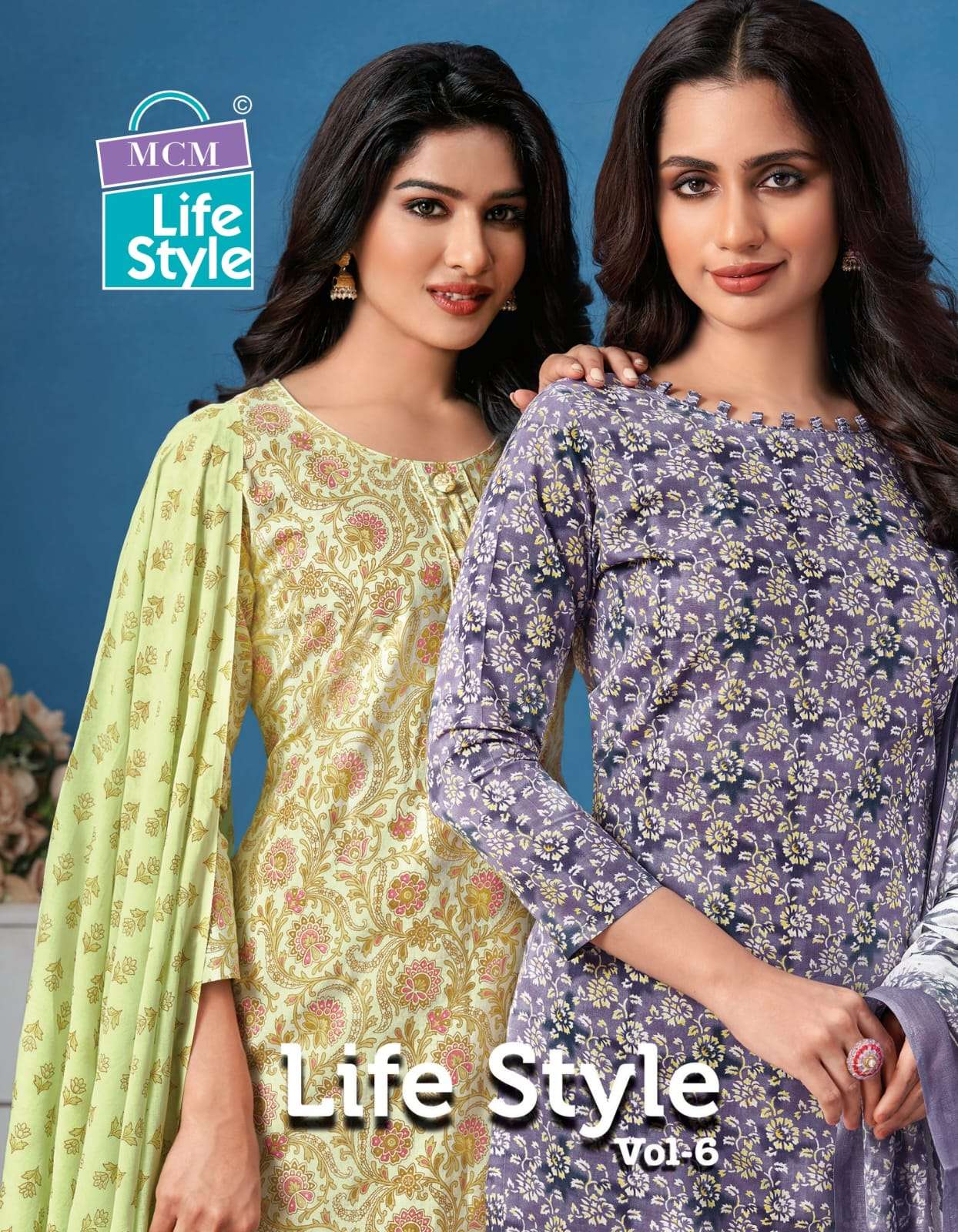 life style vol 6 by mcm lifestyle readymade cotton salwar suits online supplier