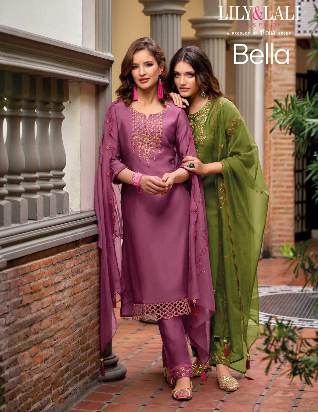 lily and lali present bella new readymade designer collection for festive wear salwar suit